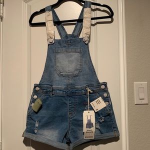 Denim Shorts Overall